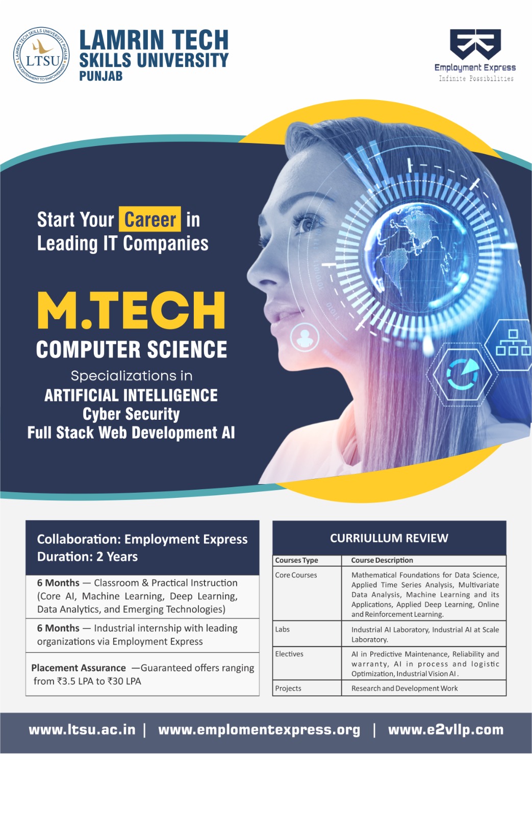 M.Tech Curriculum Overview